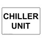 Chiller Unit Sign NHE-27610