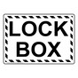 Lock Box Sign NHE-27649
