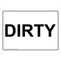 Dirty Sign NHE-32016