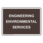 Engineering Environmental Services Sign NHE-32113