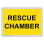 Rescue Chamber Sign NHE-32134