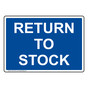 Return To Stock Sign NHE-32135