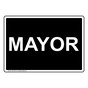 Mayor Sign NHE-32397