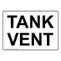 Tank Vent Sign NHE-36788