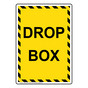 Portrait Drop Box Sign NHEP-35796_YBSTR