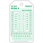 White Do Not Remove SCBA# Recharge Tag CS153920