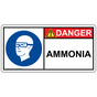 ISO Ammonia PPE - Eye Sign IDE-50143