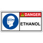 ISO Ethanol PPE - Eye Sign IDE-50175