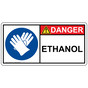 ISO Ethanol PPE - Gloves Sign IDE-50176