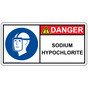 ISO Sodium Hypochlorite PPE - General Sign IDE-50236