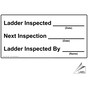 Custom Ladder Inspected Label NHE-16292