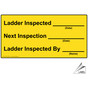 Custom Ladder Inspected Label NHE-16293