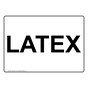Latex Sign NHE-33211