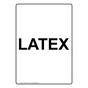 Portrait Latex Sign NHEP-33211