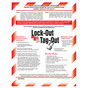 Lockout Tagout Procedures Poster CS700841