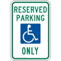 Only Sign for Parking Control PKE-20970-Michigan