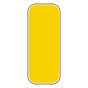Federal Yellow Reflective MUTCD OM2-2 V H Object Marker Sign CS838710