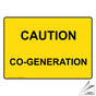 NEC Electrical Caution Co-Generation Label VLT-13314