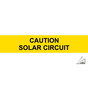 NEC Electrical Caution Solar Circuit Label VLT-13318