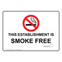 New Mexico This Establishment Is Smoke Free Sign NHE-6966-NewMexico