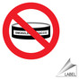No Tobacco Symbol Label for No Smoking LABEL_PROHIB_1097
