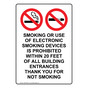 Portrait Smoking Or Use Of Electronic Sign With Symbol NHEP-39057