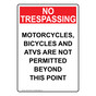 Portrait Motorcycles, Bicycles And Atvs Are Sign NHEP-34765
