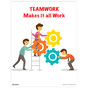 Teamwork Makes It All Work Poster CS111125