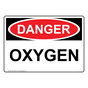 OSHA DANGER Oxygen Sign ODE-38632