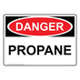 OSHA DANGER Propane Sign ODE-38607