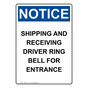 Portrait OSHA NOTICE Shipping And Receiving Driver Sign ONEP-38721