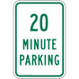 20 Minute Parking Sign for Parking Control PKE-21295