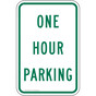 One Hour Parking Sign for Parking Control PKE-21305