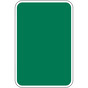 Green Blank Write-On Sign PKE-GREEN_BLANK