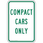 Compact Cars Only Sign for Parking Control PKE-13801