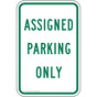 Assigned Parking Only Sign for Parking Control PKE-22035