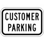 Customer Parking Sign for Dining / Hospitality / Retail PKE-22070