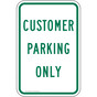 Customer Parking Sign for Dining / Hospitality / Retail PKE-22080