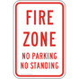 No Parking Or Standing Sign for Parking Control PKE-21155