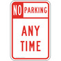 No Parking Any Time Sign for Parking Control PKE-20515