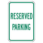 Reflective Reserved Parking Sign CS331675