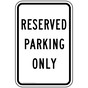 Reserved Parking Only Reflective Sign PKE-37100