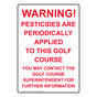 Portrait Warning! Pesticides Are Periodically Sign NHEP-27331