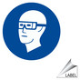 [Graphic] Safety Glasses Label LABEL_CIRCLE_26_b