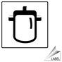 Face Shield Symbol Label for PPE LABEL_SYM_27_a