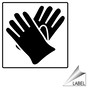 Gloves Symbol Label for PPE LABEL_SYM_32-R