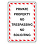 Portrait Private Property No Trespassing Sign NHEP-36728_WRSTR