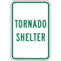 Tornado Shelter Sign for Emergency Response PKE-27715