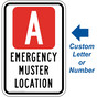Emergency Muster Location Sign PKE-27756