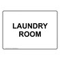 Laundry Room Sign for Wayfinding NHE-13761